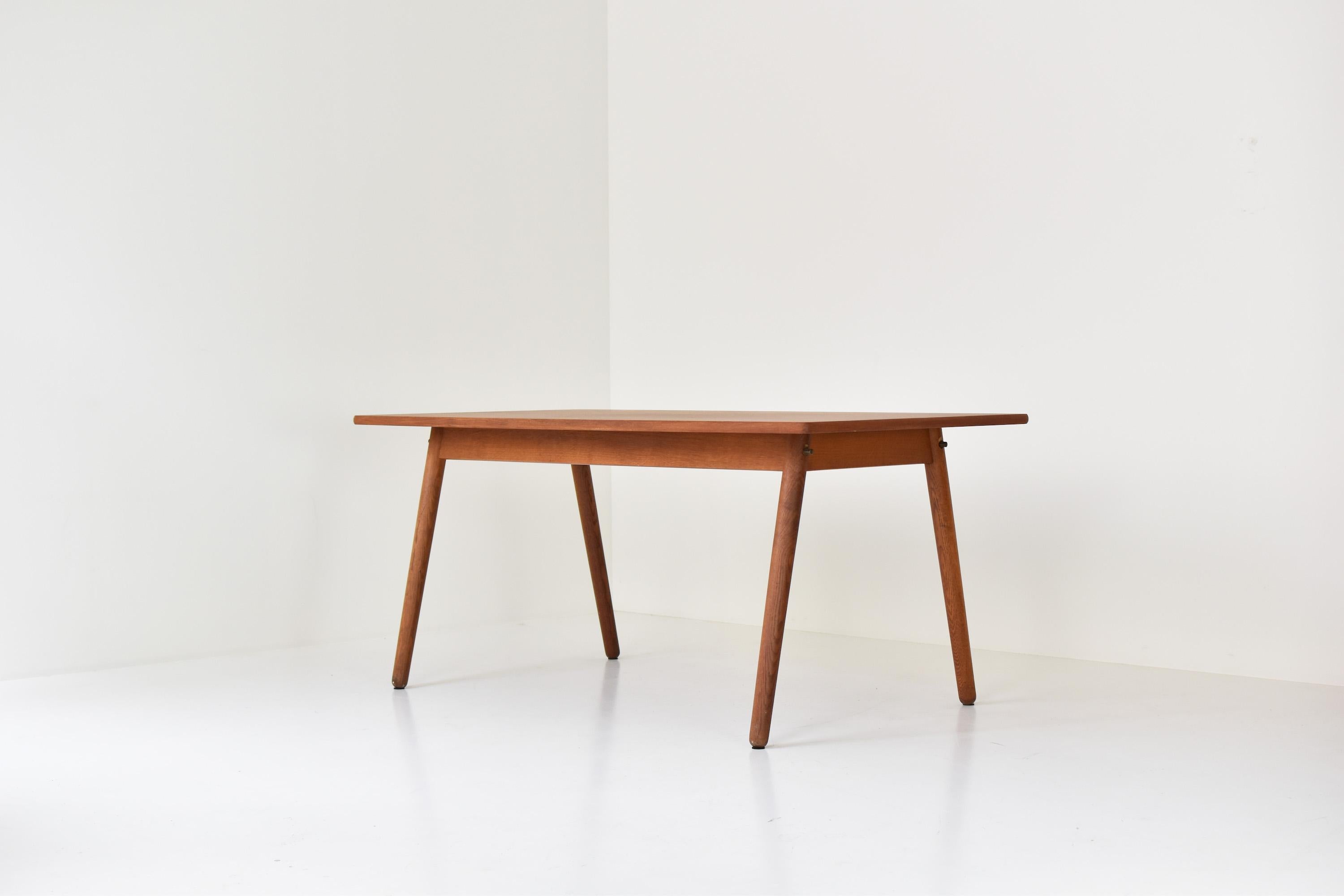 Desk or Dining Table Designed by Poul Volther for FDB Mobler, Denmark, 1950’s 4