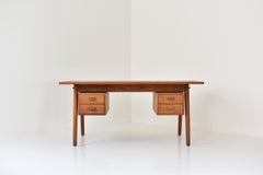 Desk or Dining Table Designed by Poul Volther for FDB Mobler, Denmark, 1950’s
