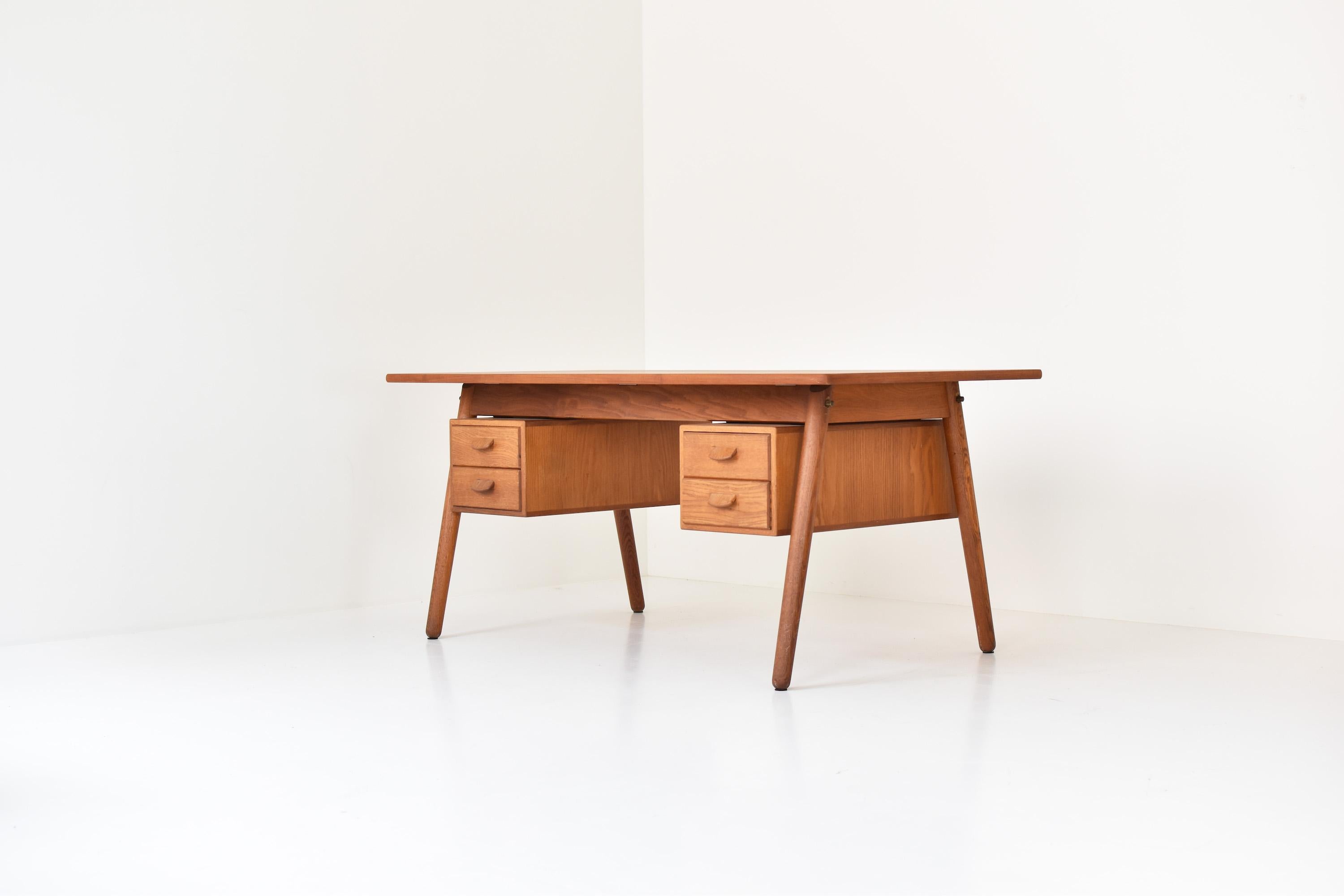 Mid-20th Century Desk or Dining Table Designed by Poul Volther for FDB Mobler, Denmark, 1950’s