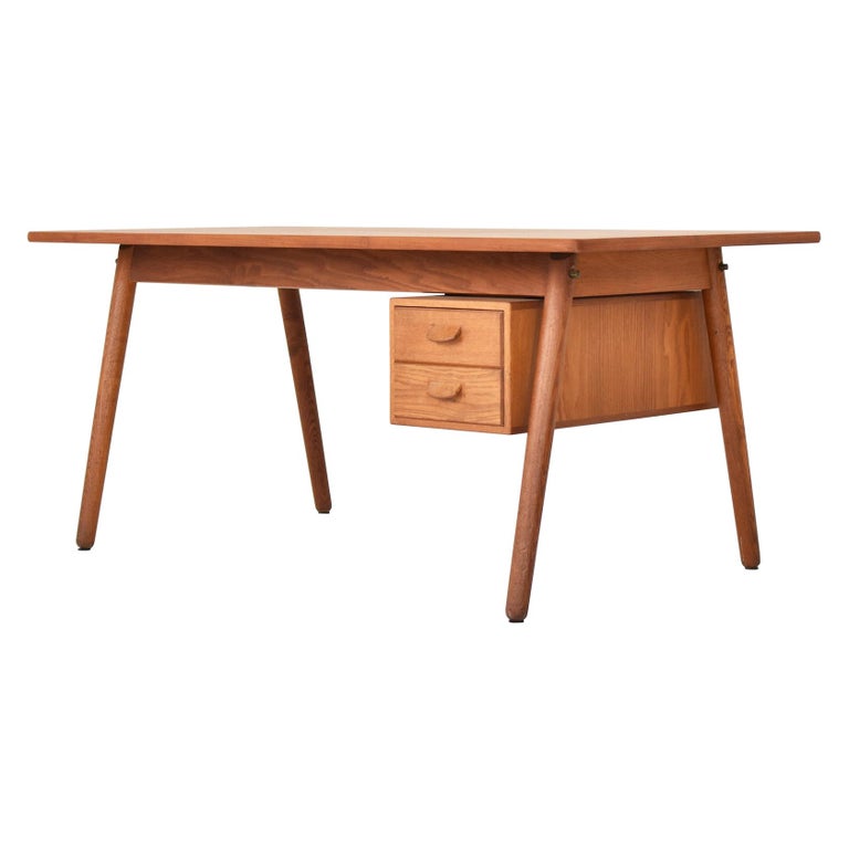 Desk or Dining Table Designed by Poul Volther for FDB Mobler, Denmark ...
