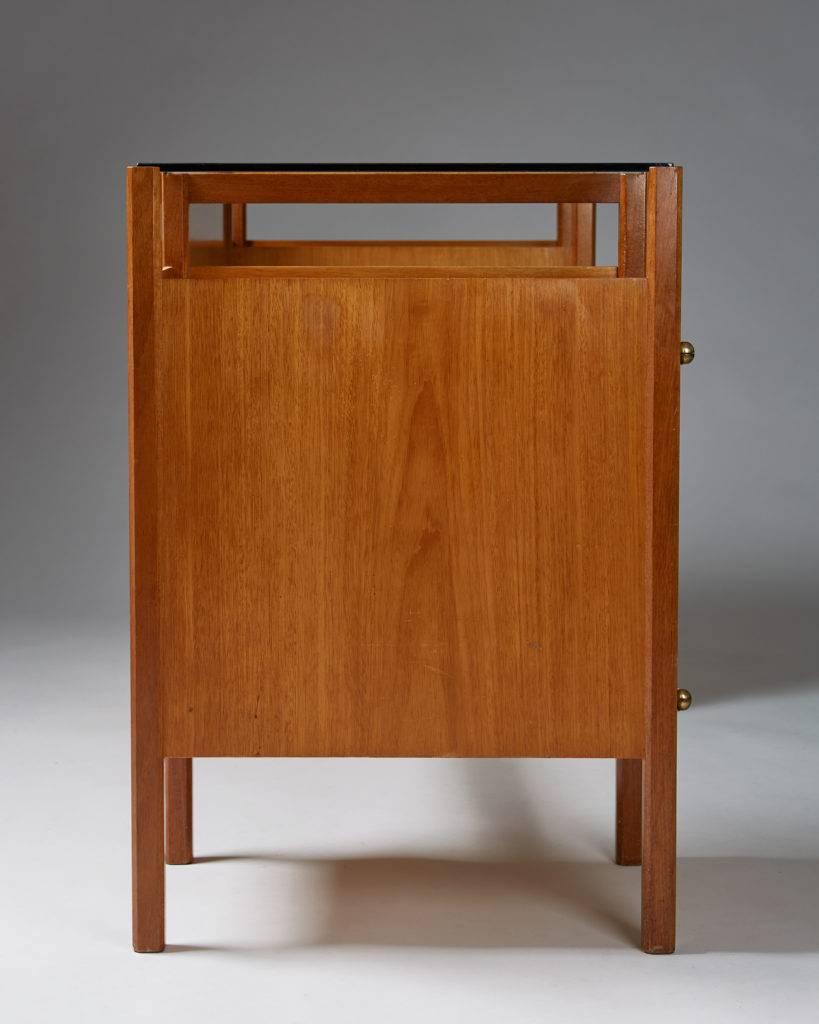 Mid-20th Century Desk or Dressing Table Designed by Josef Frank for Svenskt Tenn, Sweden, 1950s
