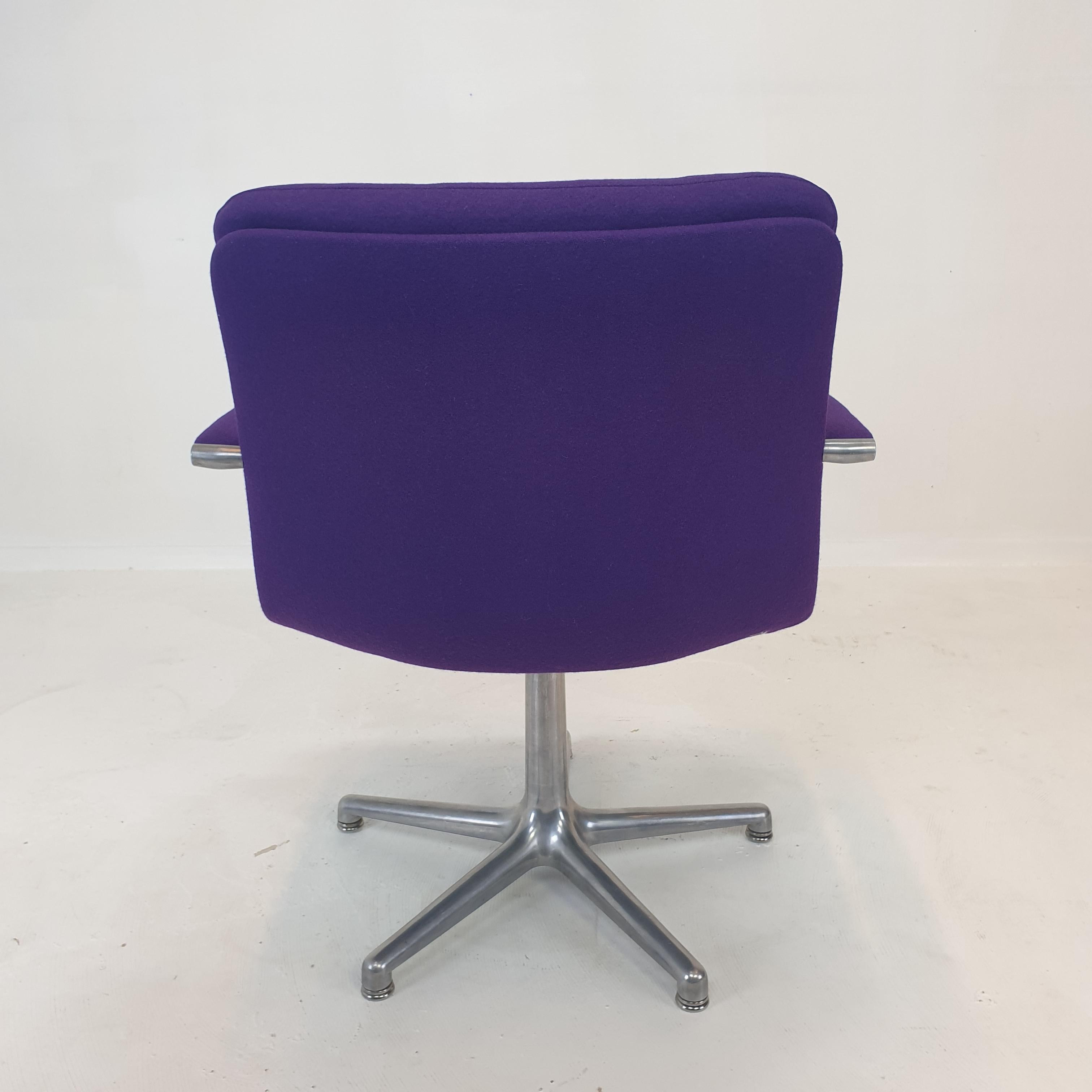 Metal Desk or Office Chair by Geoffrey Harcourt for Artifort