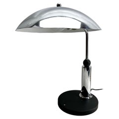  Schreibtisch- oder Beistelltischlampe KMD (Daalderop) Tiel Niederlande im Bauhaus-Stil 1930er Jahre