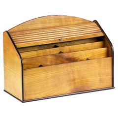 Used Desk Organizer, Office Binder with shutter, ca. 1920