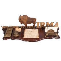 Used Desk Register from Buffalo Bill's Hotel in the Rockies