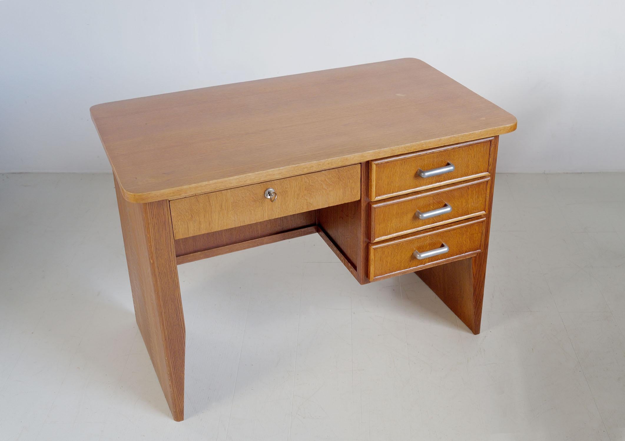 Schreibtisch RG302 von René Gabriel, Frankreich, 1949 (Französisch) im Angebot