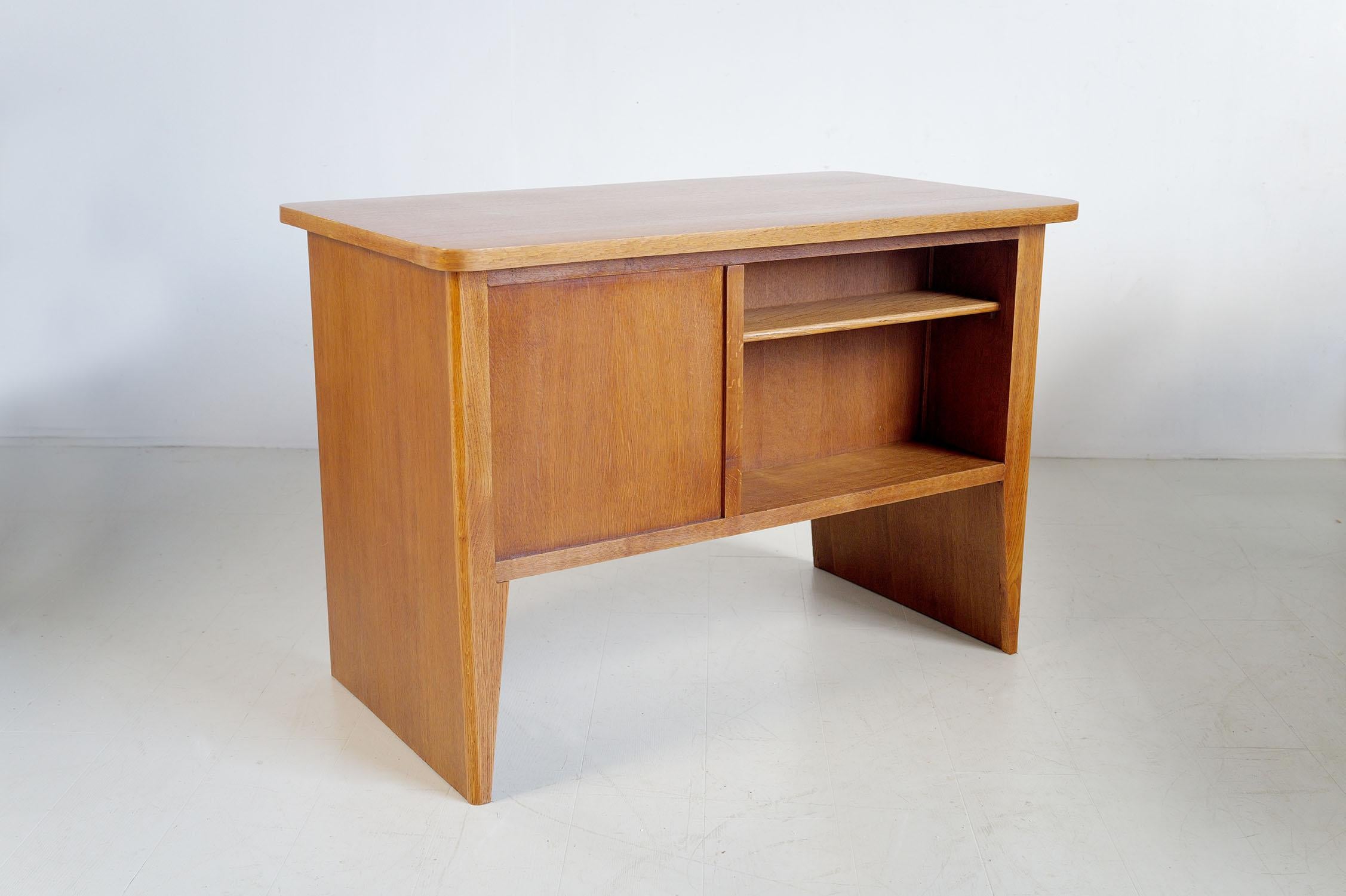 Schreibtisch RG302 von René Gabriel, Frankreich, 1949 im Angebot 1