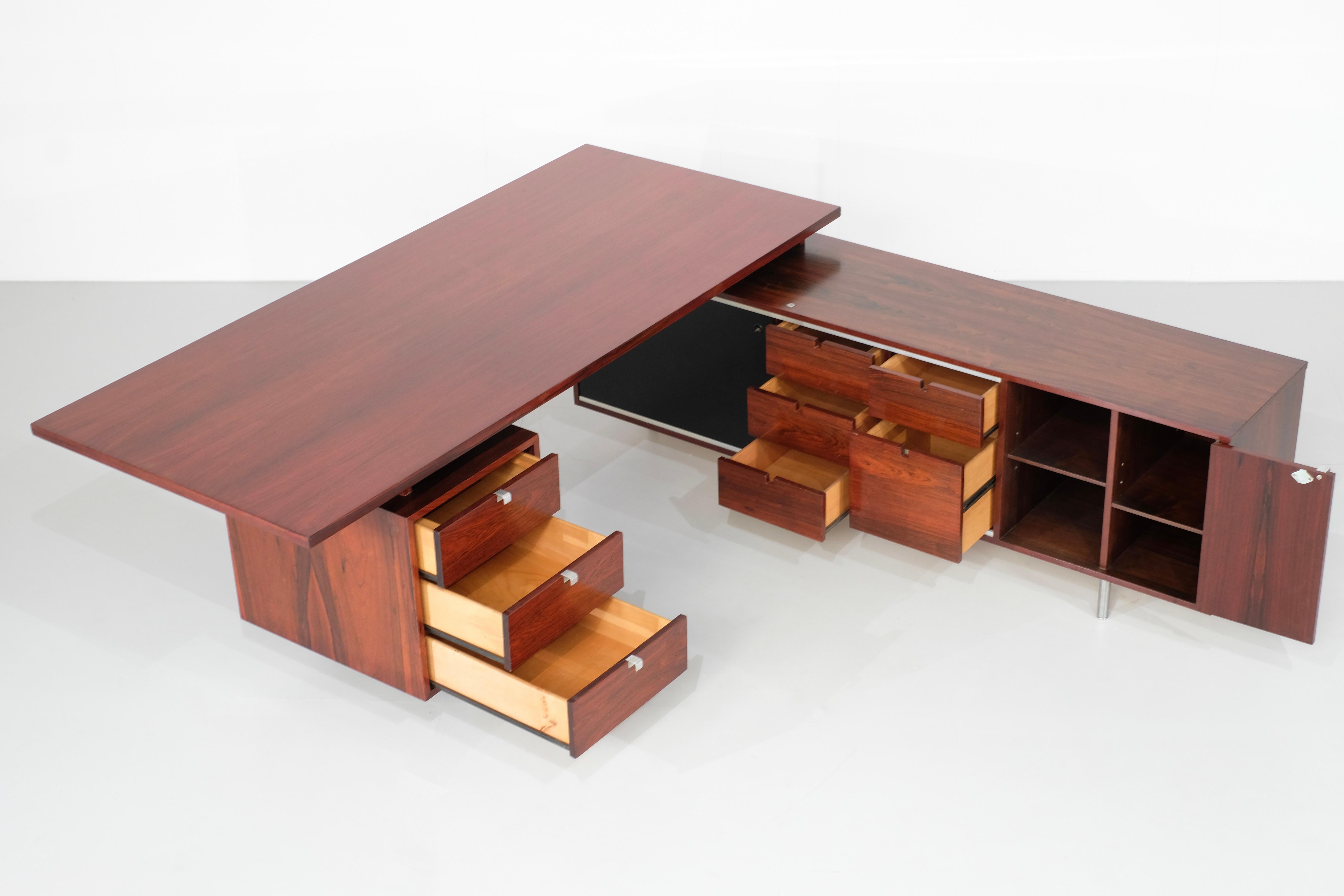 Desk Series 9000 by George Nelson for Herman Miller, USA 1960s. In Good Condition For Sale In Lot/Drogenbos, BE