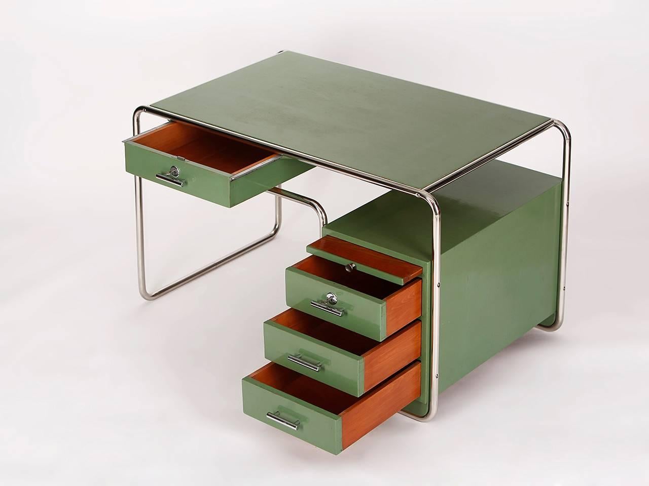 Schreibtischset von Antonin Samal, 1930er-Jahre (Art déco)