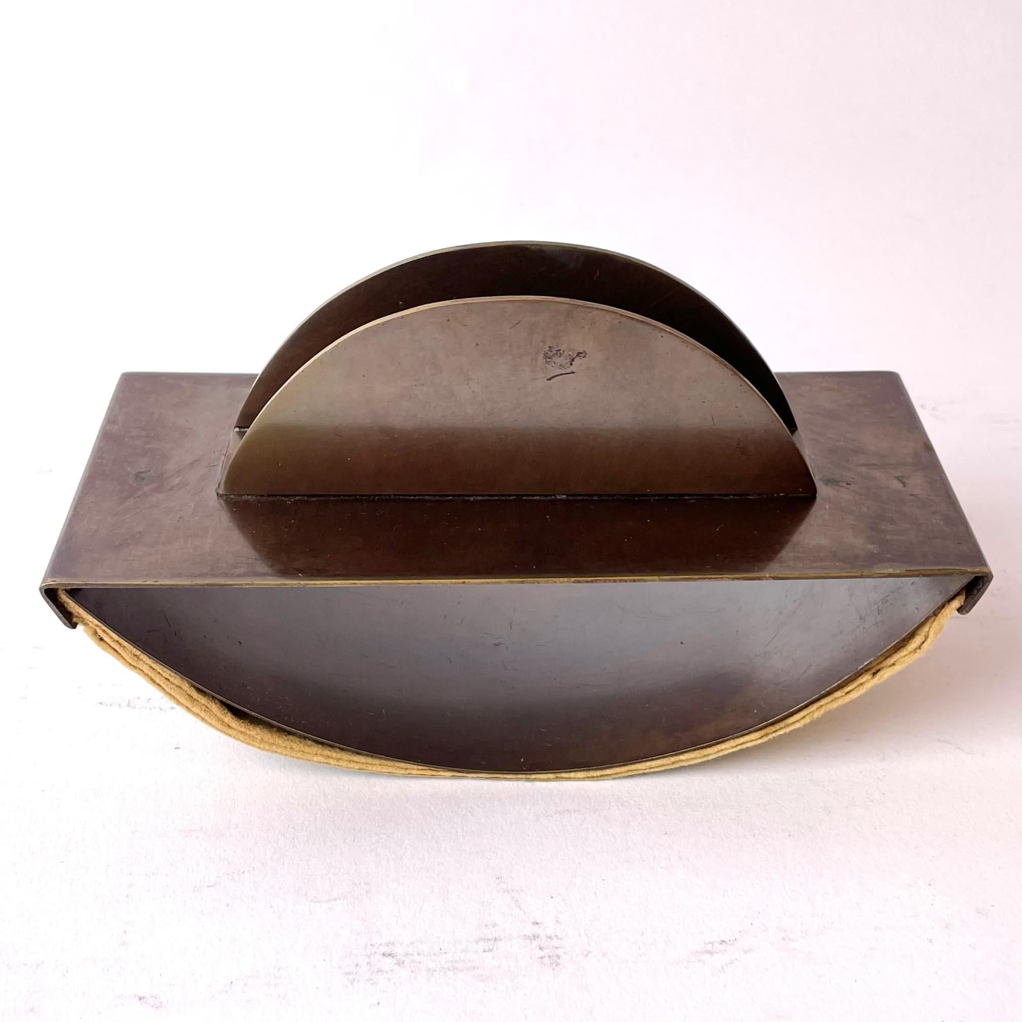 Schreibtischset in elegantem Art déco aus den 1930er Jahren im Angebot 1