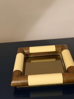 Desk Set Try and Lighter by Tommaso Barbi Italian, 1970s