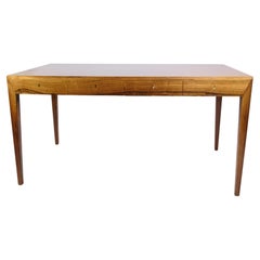 Desk, Severin Hansen, Rosewood, Haslev Møbelfabrik, 1960