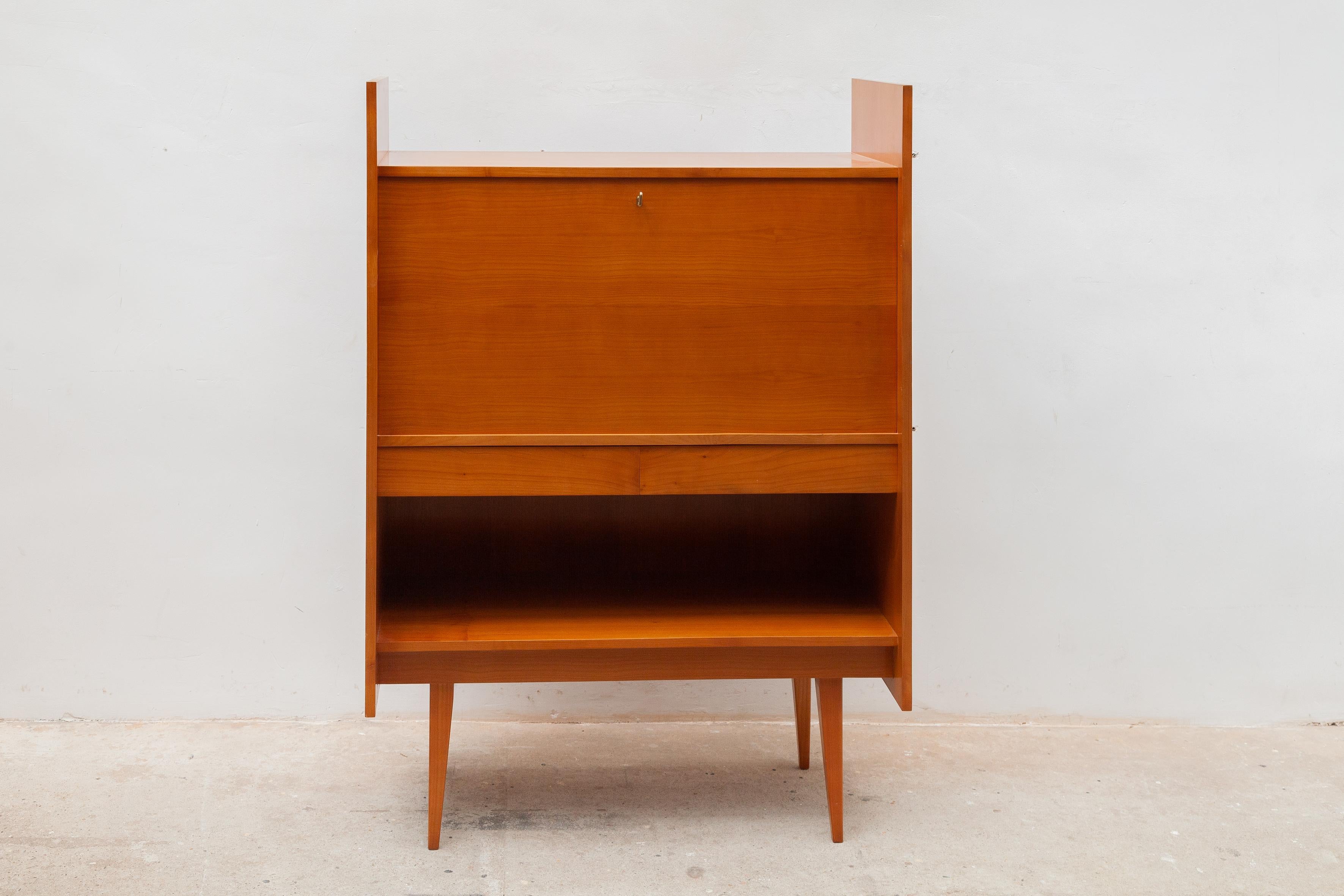 Hand-Crafted Desk-Sideboard 1950s Belgium Design For Sale