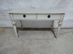 Desk Swedish Gustavian Style 2 Drawer