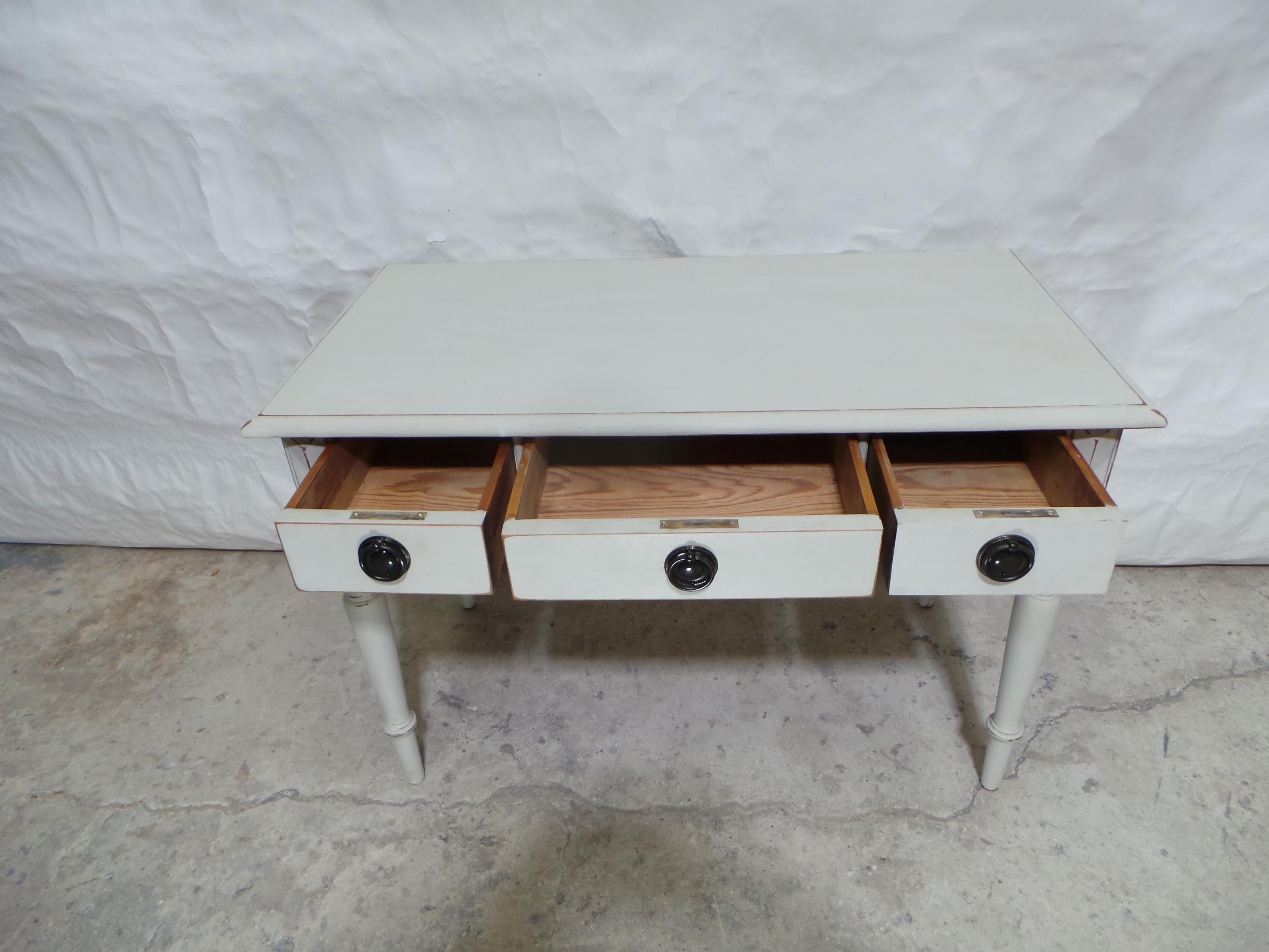 Desk Swedish Gustavian Style For Sale 2