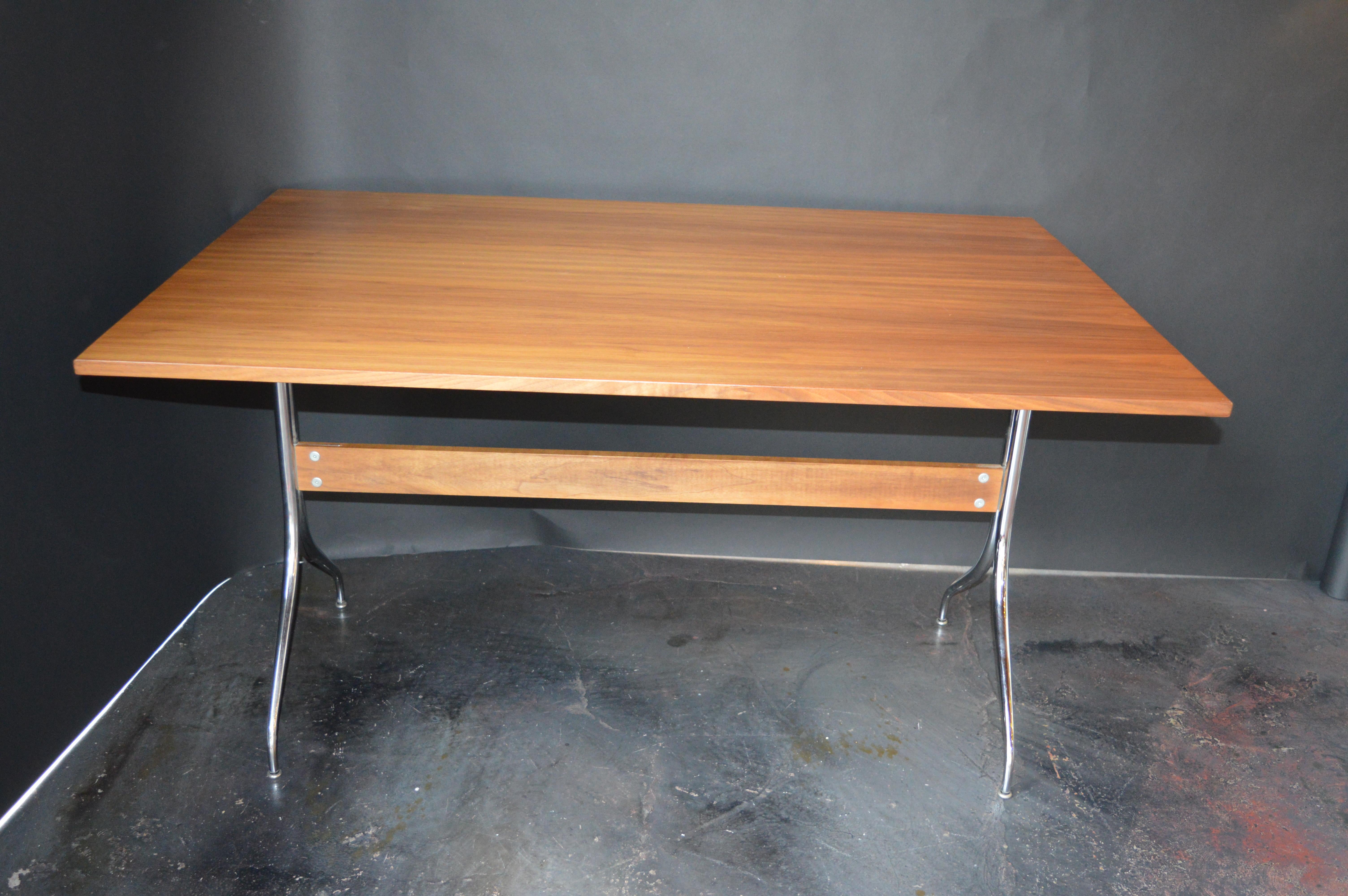Swag Leg Desk Table by George Nelson for Herman Miller  2