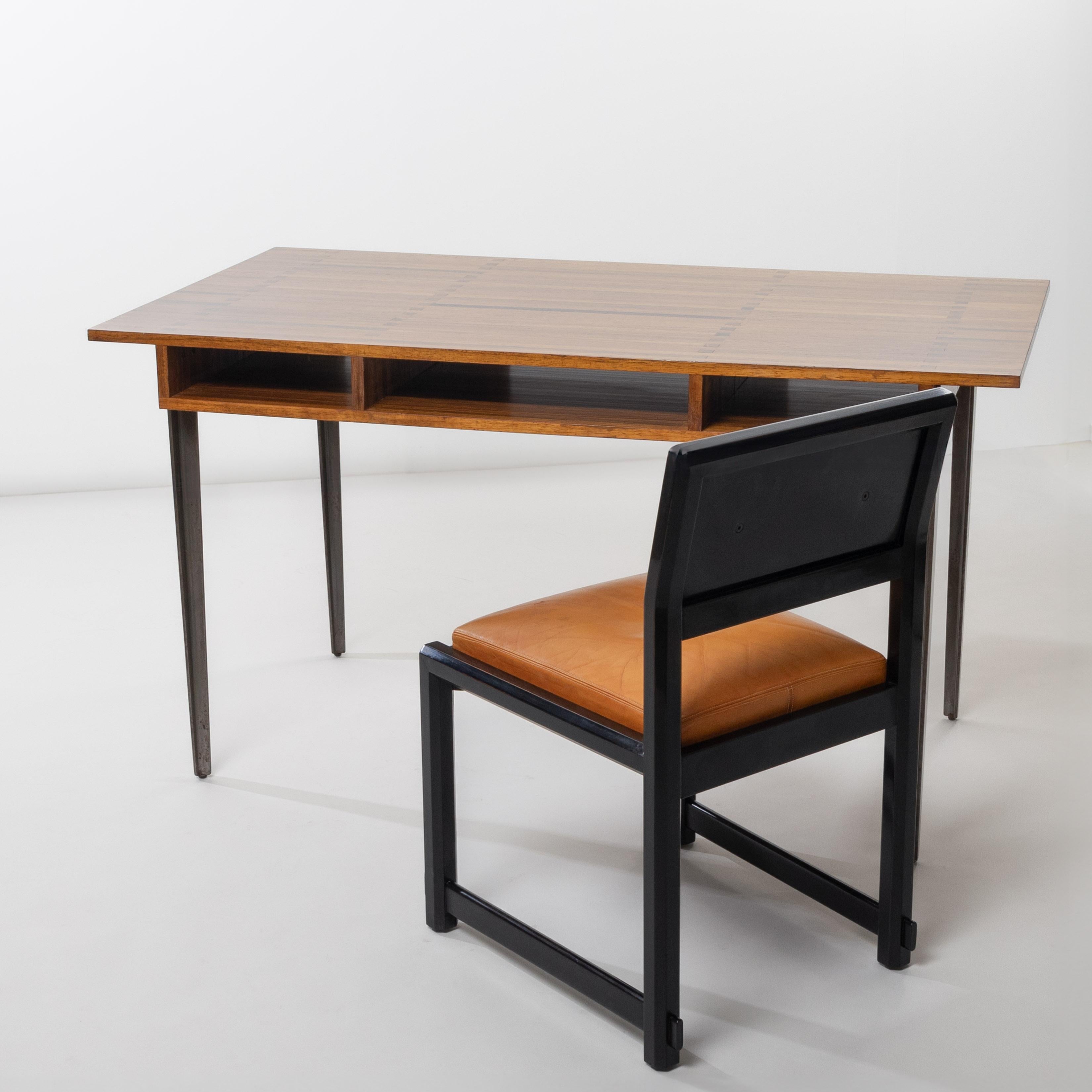 Mid-Century Modern Desk table called “Gerard Philipe” by Jules Wabbes For Sale
