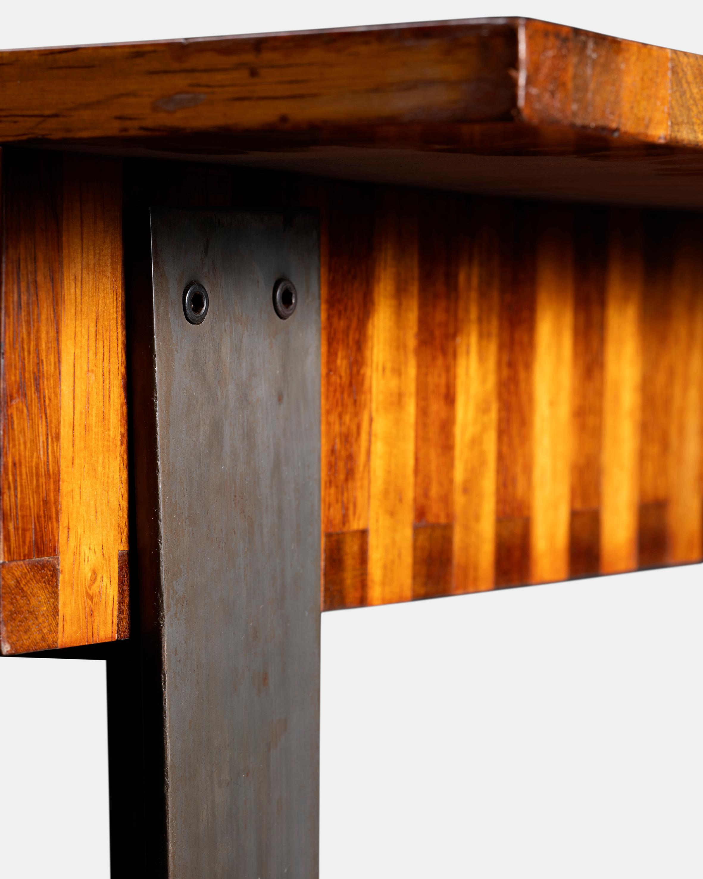 20th Century Desk table called “Gerard Philipe” by Jules Wabbes For Sale