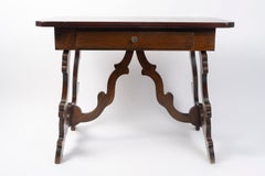Desk Table, Early 20th Century, One Drawer.