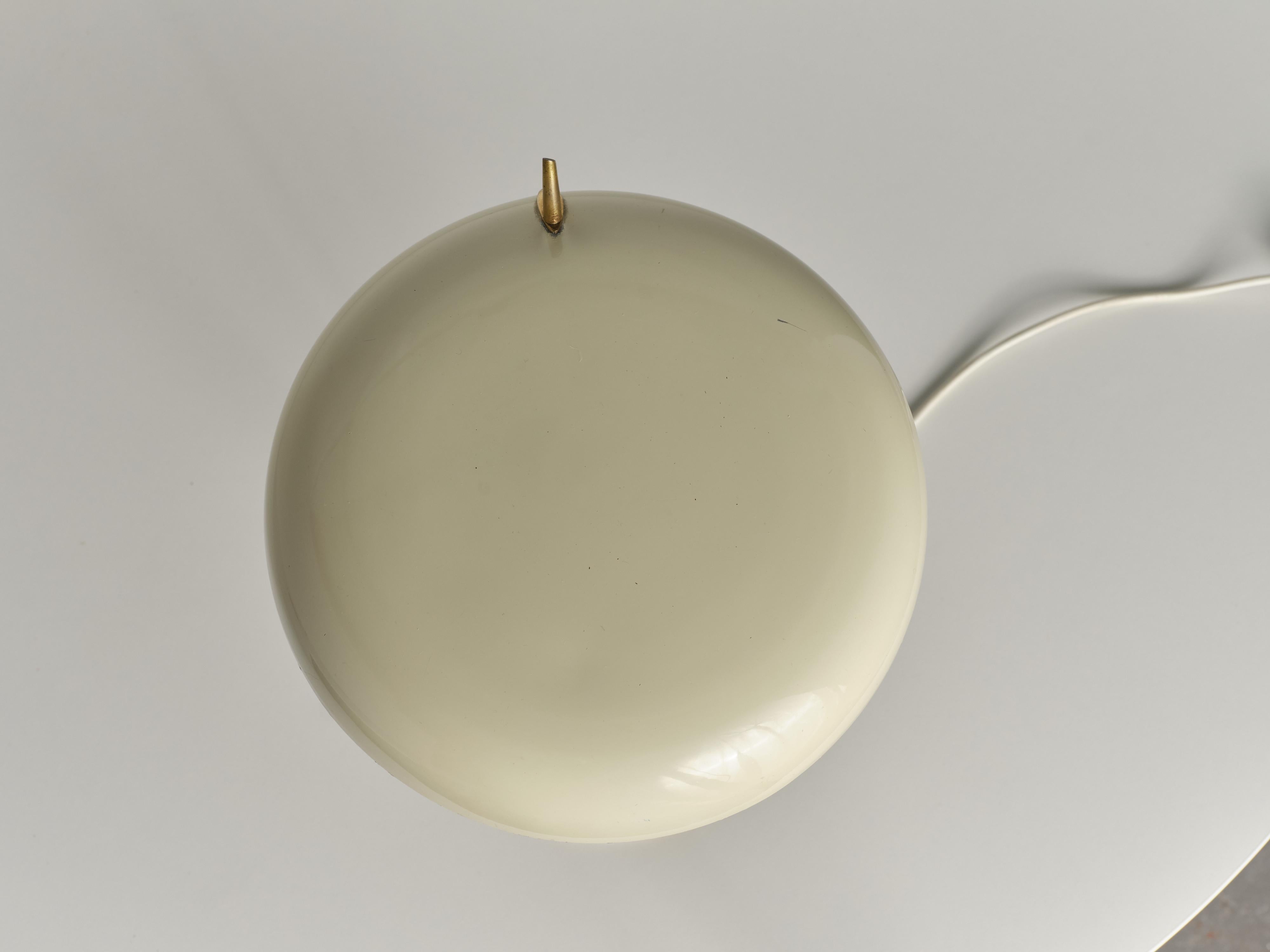 Lámpara de sobremesa / mesa, Italia, años 60 Aluminio en venta