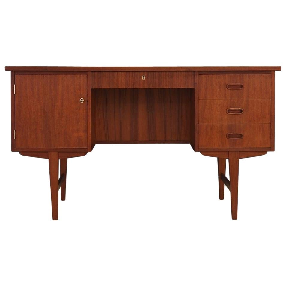 Desk Teak 1960-1970 Vintage