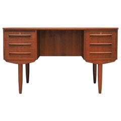Desk Teak, Danish Design, 1960s, Designer J. Svenstrup, Producer AP Mobler