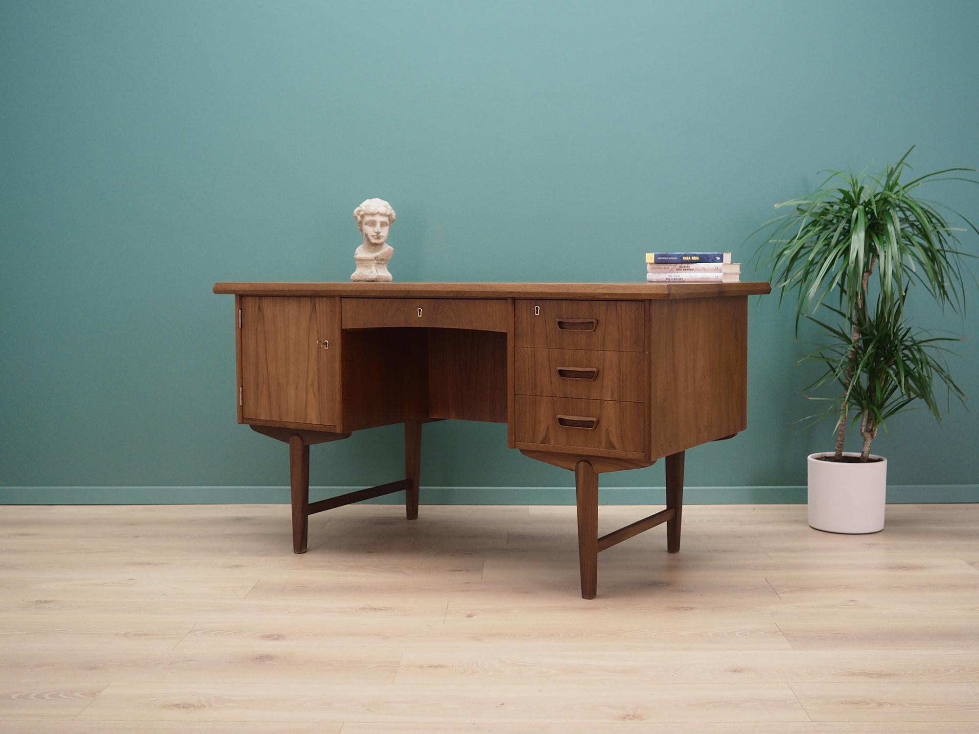 Mid-20th Century Desk Teak, Danish Design, 1960s For Sale