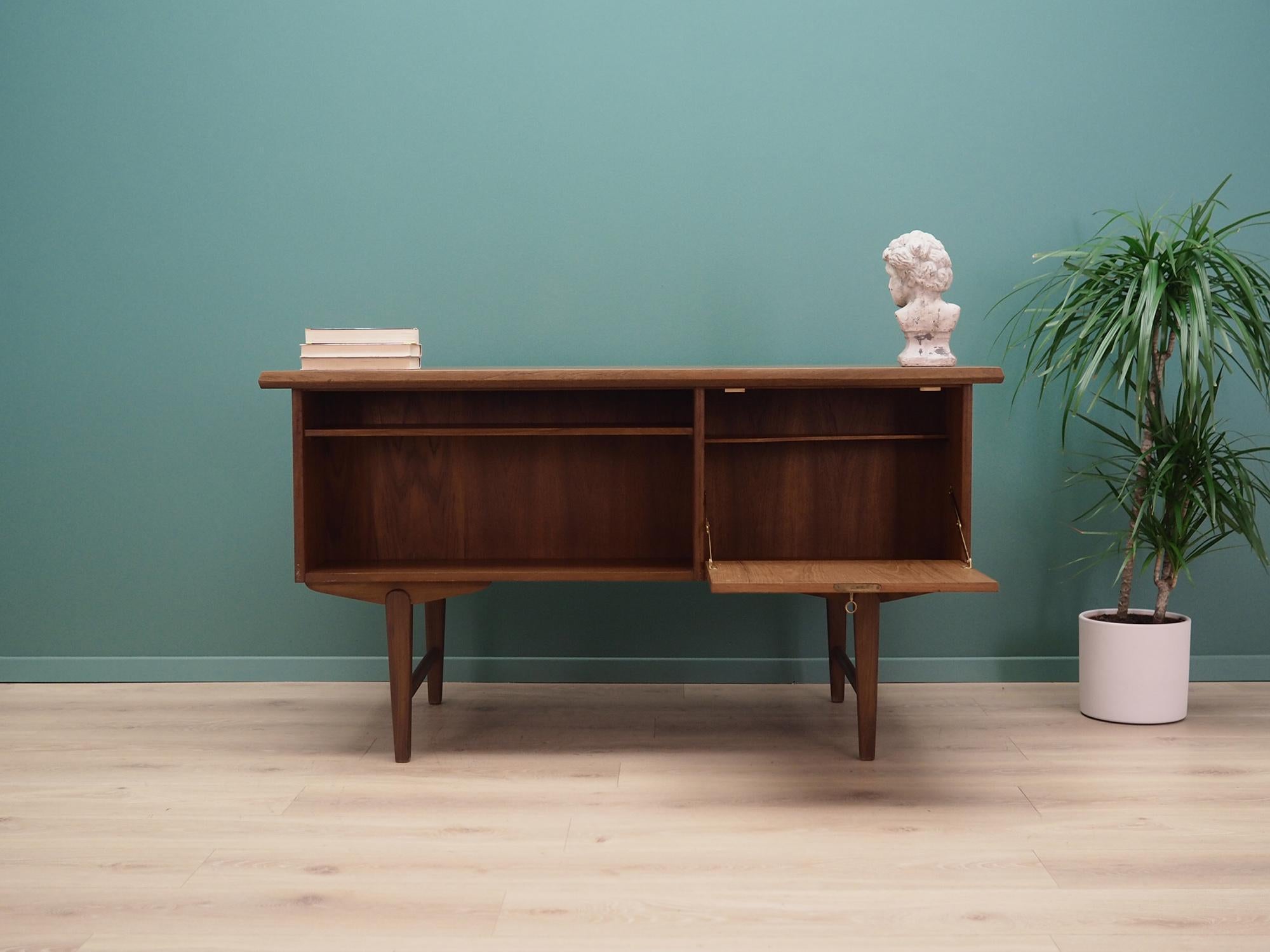 Desk Teak, Danish Design, 1960s For Sale 3