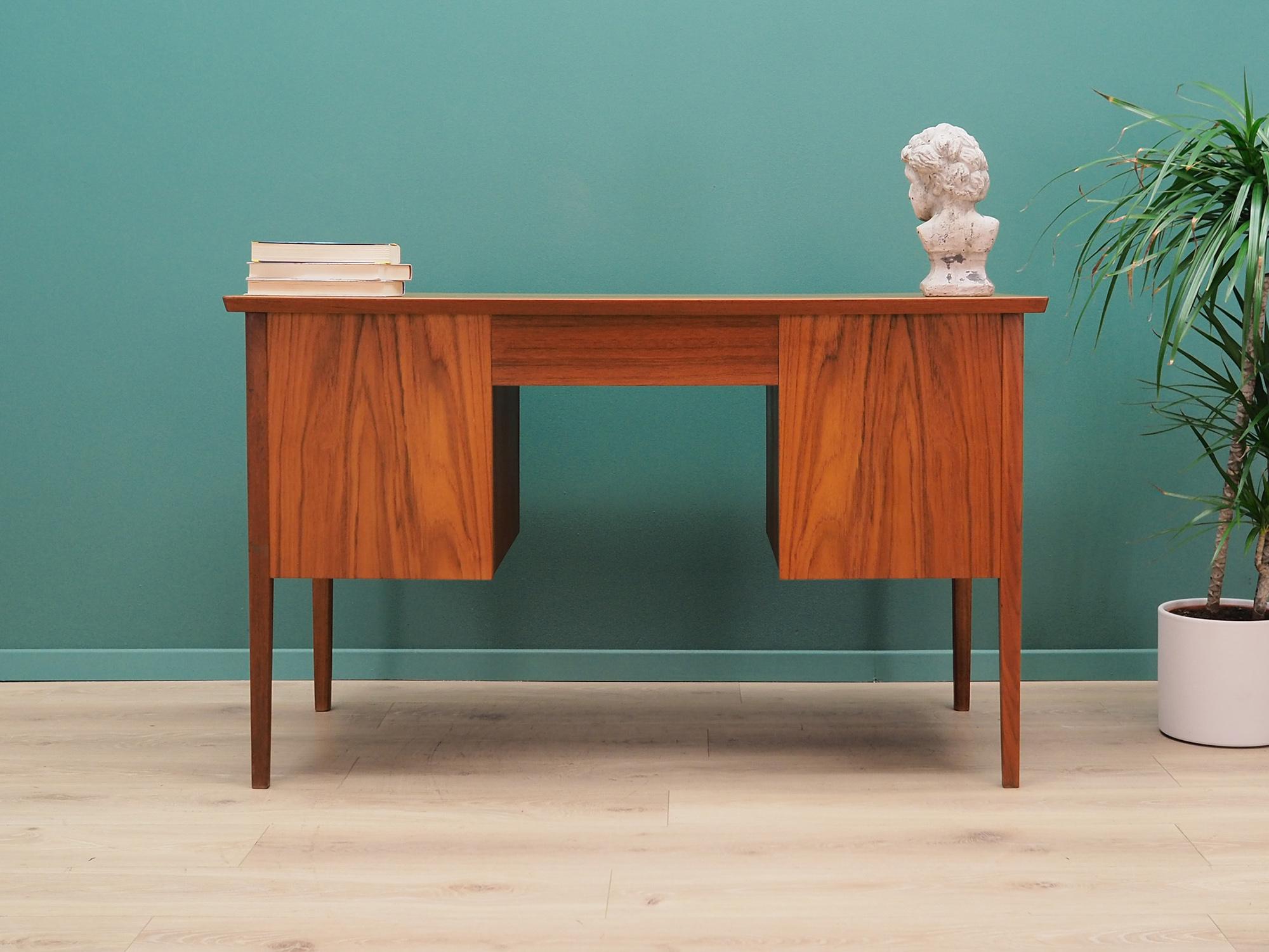 Desk Teak, Danish Design, 1970 For Sale 1
