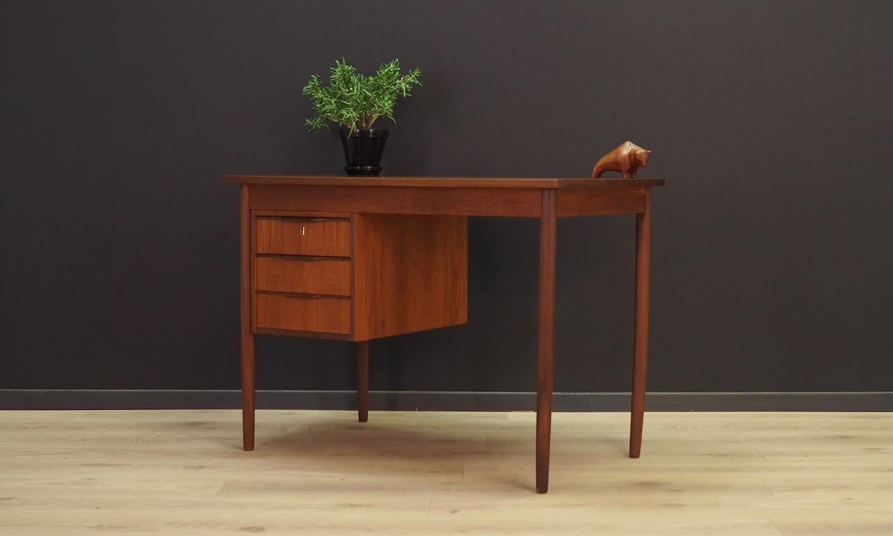 Scandinavian Desk Teak Vintage 1960-1970 Retro
