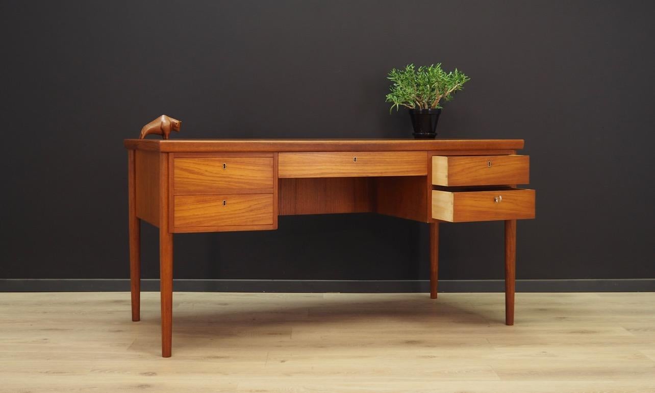 Scandinavian Desk Vintage Teak Danish Design