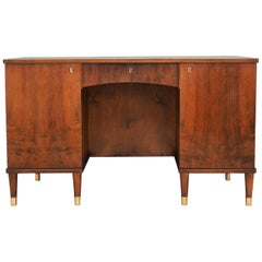Desk Walnut, Danish Design, 1960s