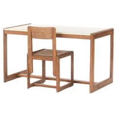 Desk with chair by Andre Sornay, 1960