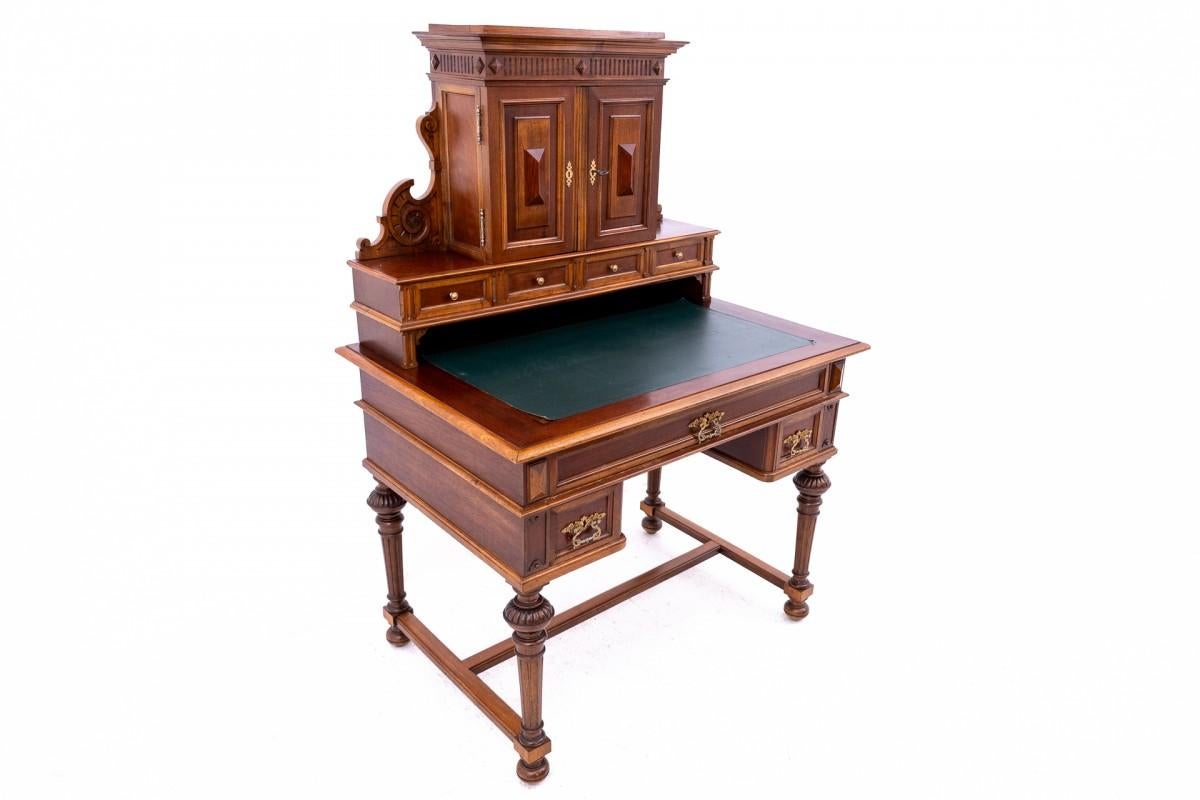Desk with extension - secretary desk from the end of the 19th century, Northern 3