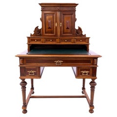 Desk with extension - secretary desk from the end of the 19th century, Northern