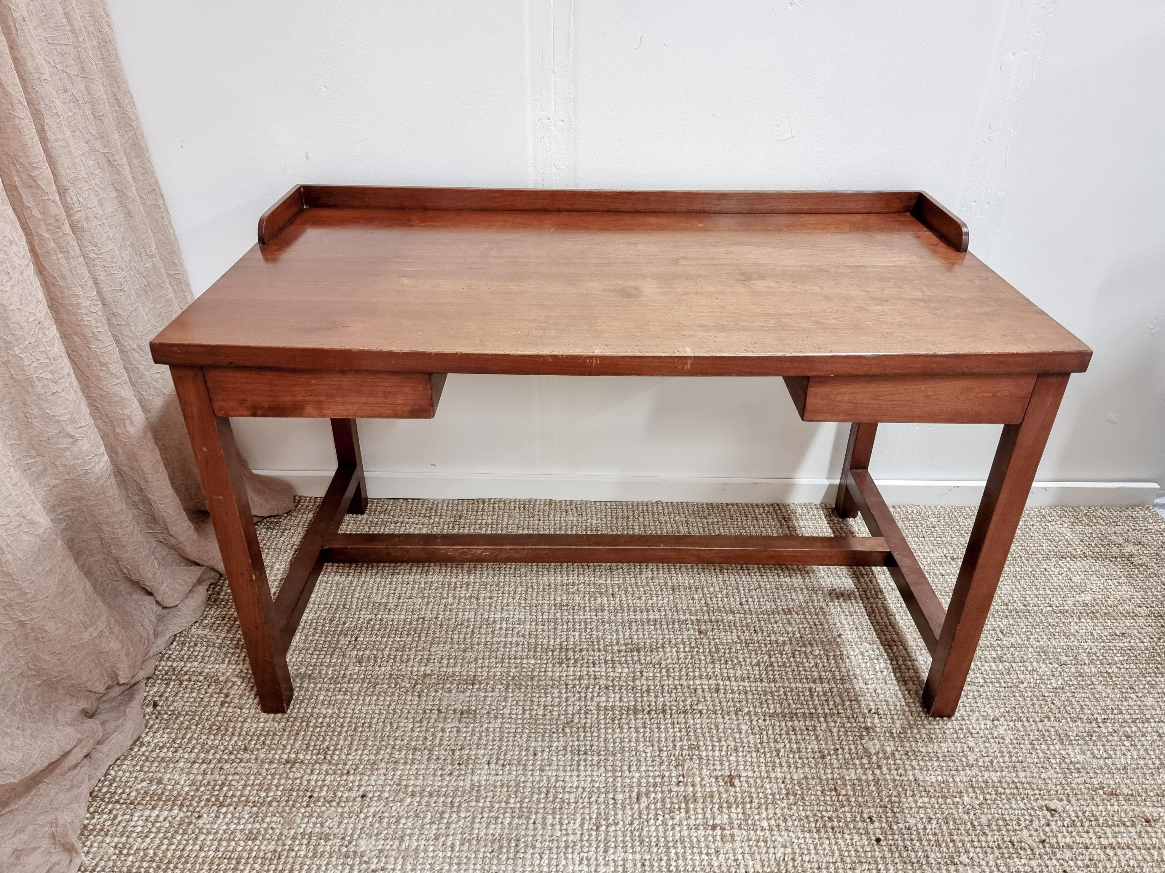 Desk, Wooden Nails, Well-Crafted, Scandinavian / Mid-Century Modern For Sale 3