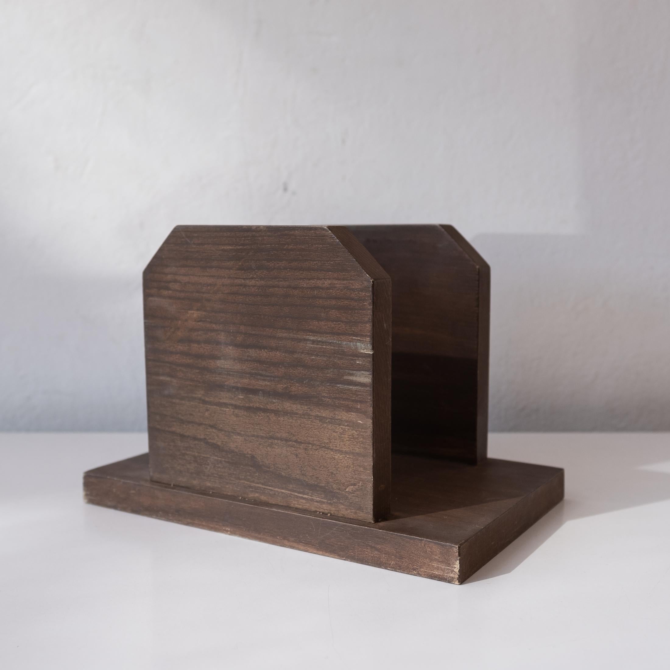 Desktop Book or Mail holder by John Lloyd Wright For Sale 3