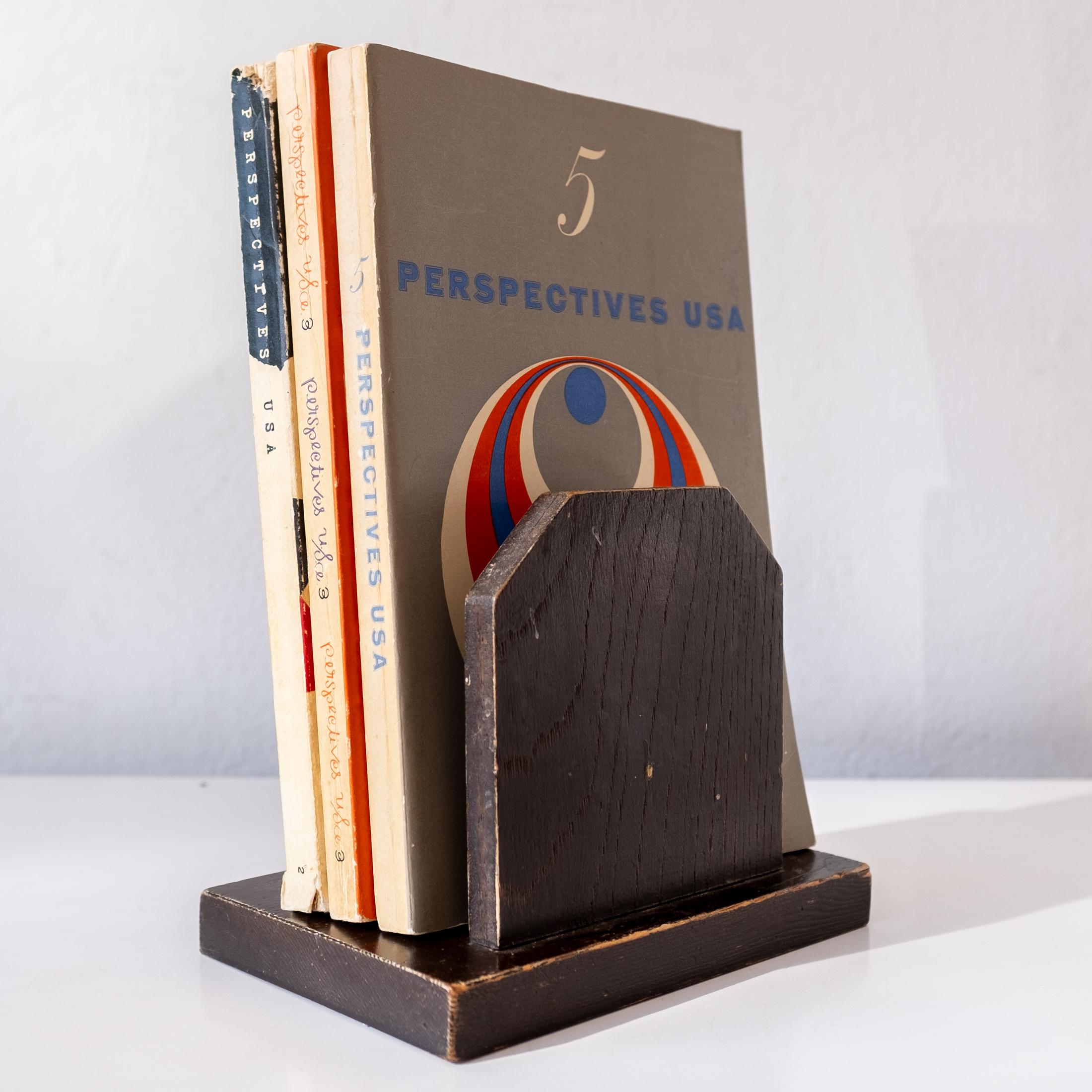 Desktop Book or Mail Holder by John Lloyd Wright In Good Condition In San Diego, CA