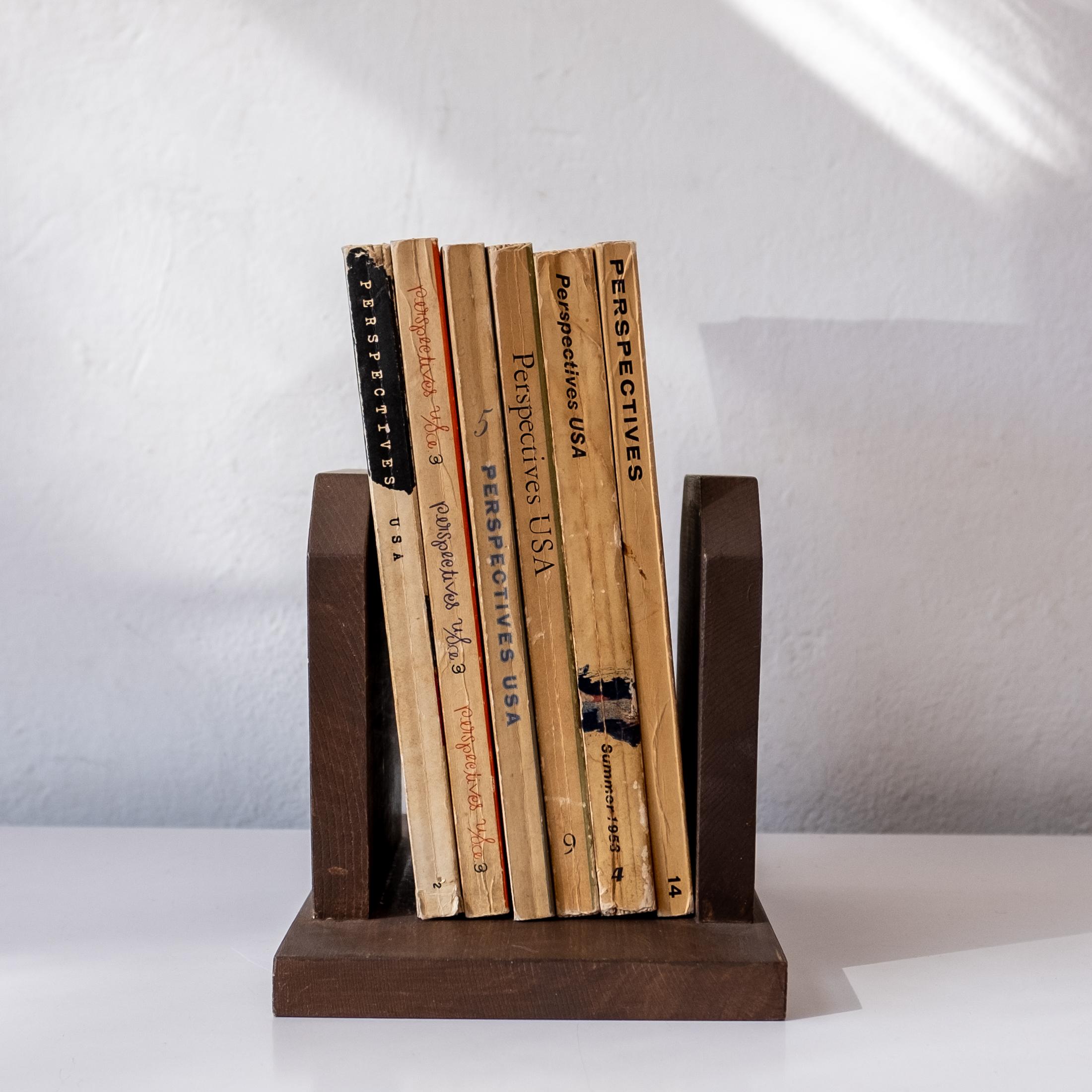 Desktop Book or Mail holder by John Lloyd Wright In Good Condition For Sale In San Diego, CA