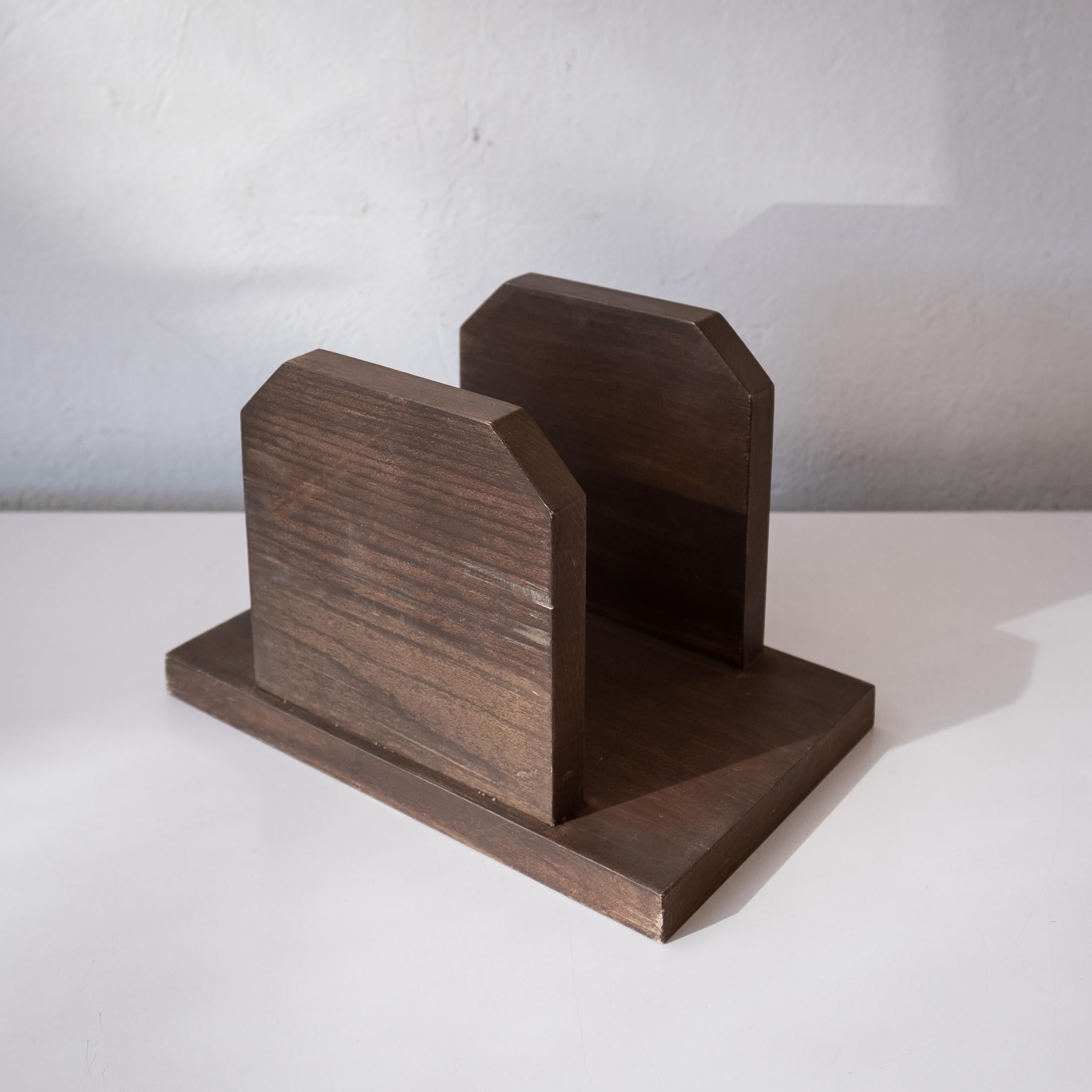 Desktop Book or Mail holder by John Lloyd Wright For Sale 1