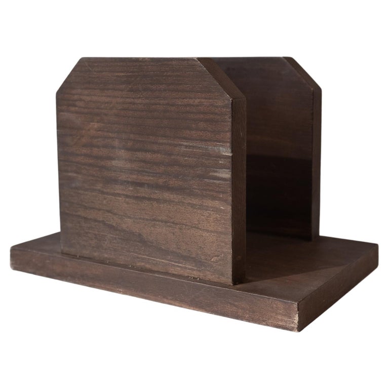 Desktop Book or Mail holder by John Lloyd Wright For Sale at 1stDibs