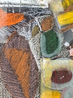 Peinture expressionniste abstraite sans titre