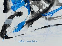 Peinture expressionniste abstraite sans titre