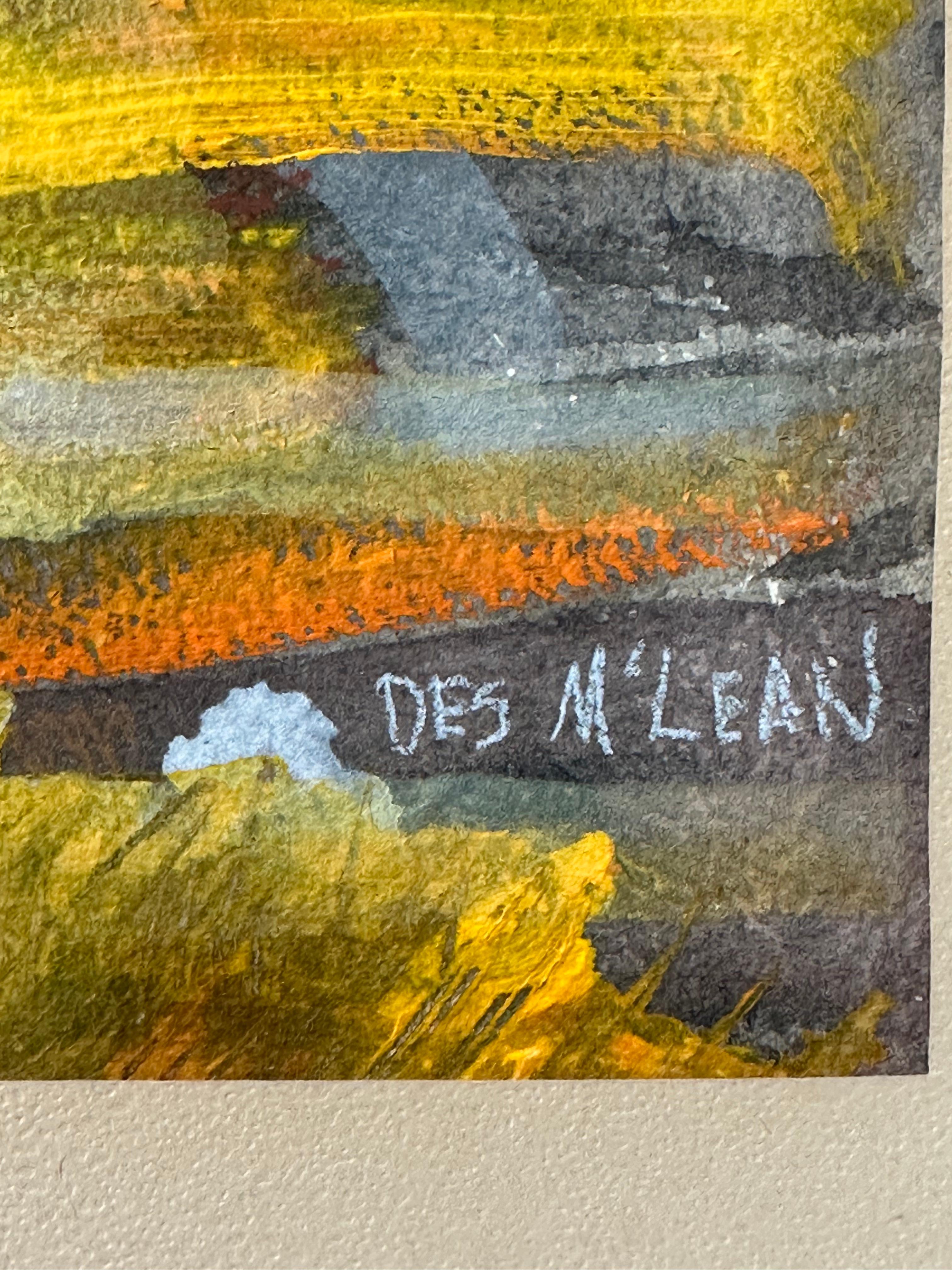 Peinture expressionniste abstraite sans titre en vente 1