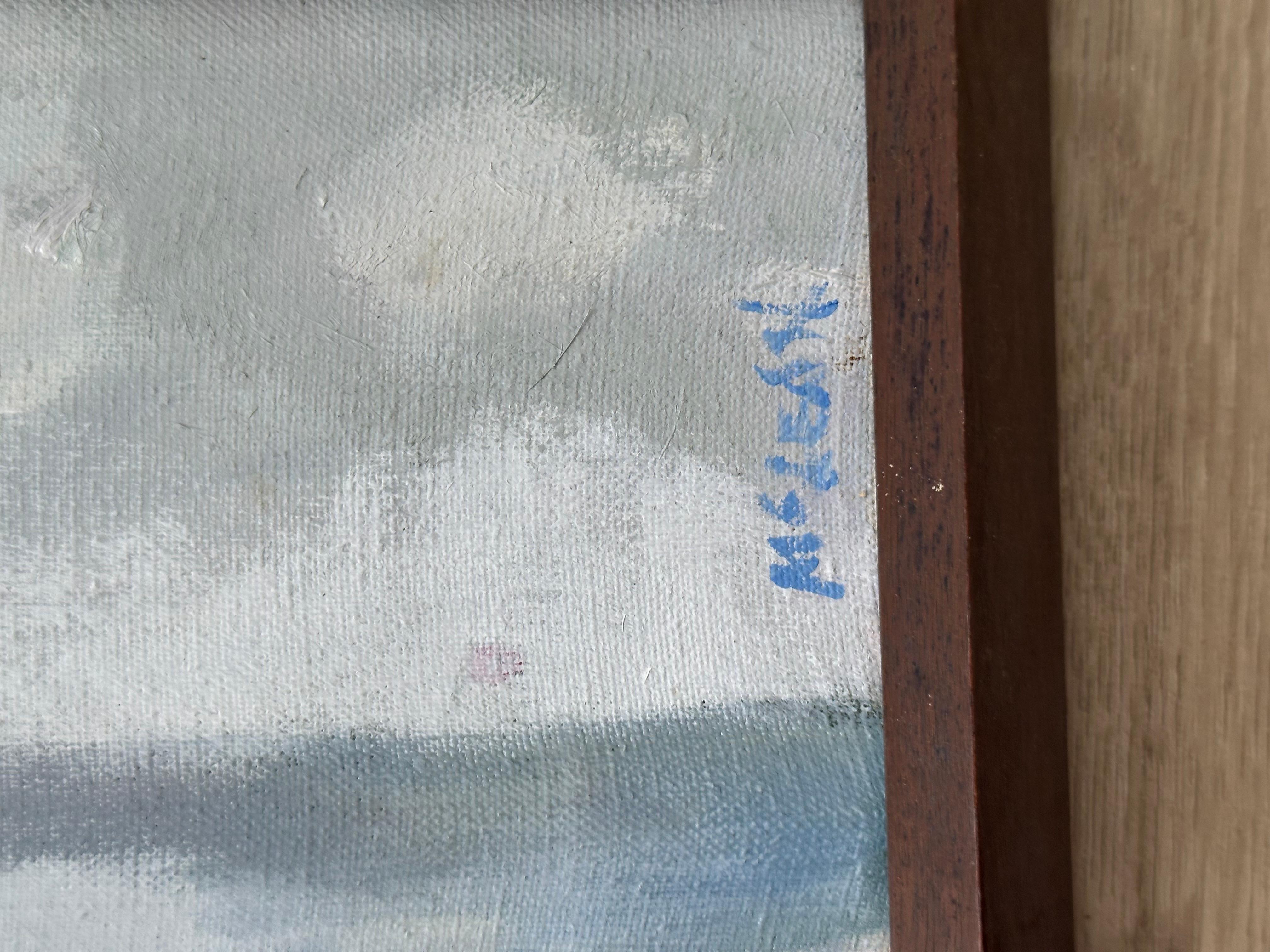Peinture expressionniste abstraite sans titre en vente 1