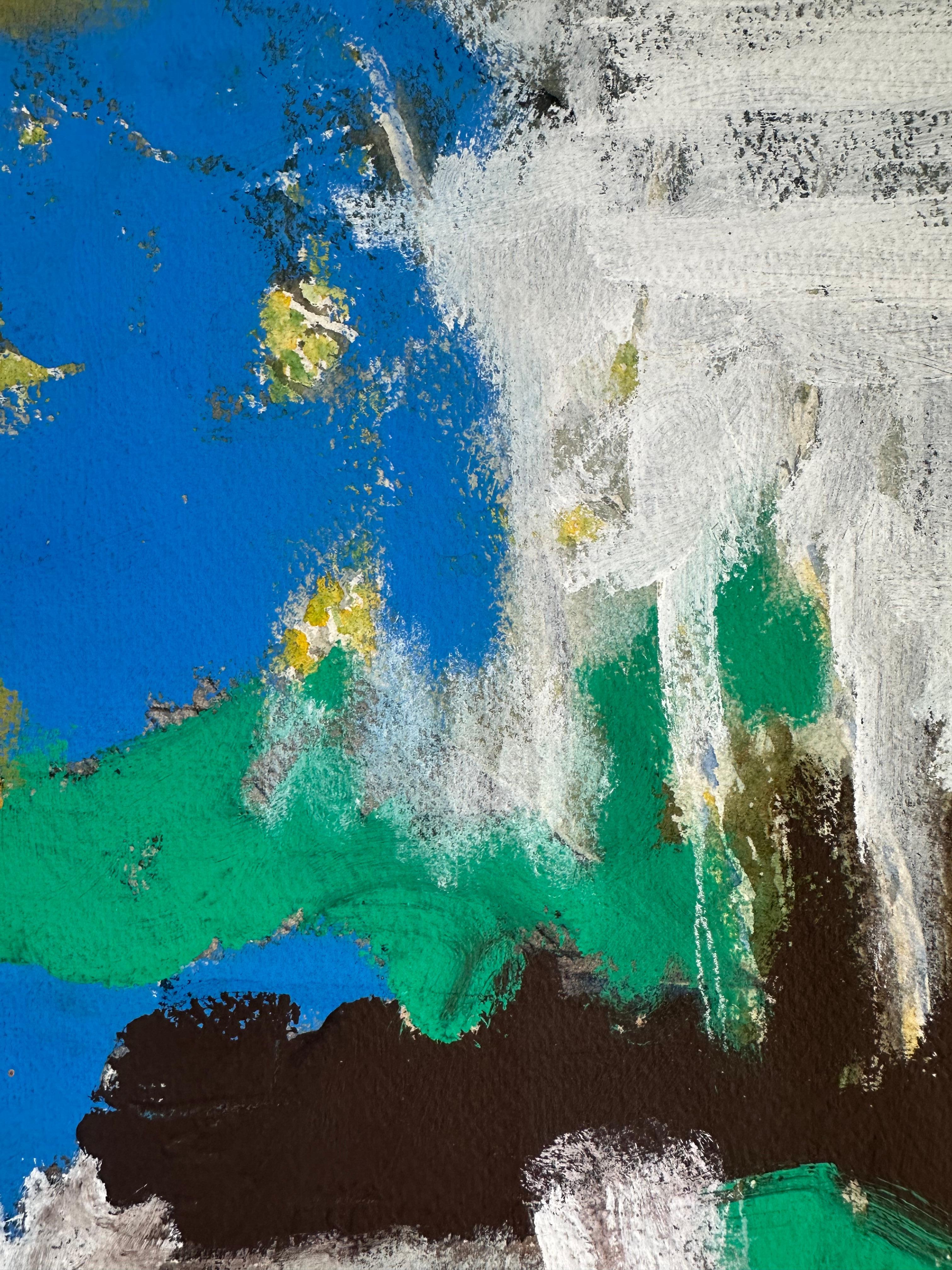 Abstrakt-expressionistisches Gemälde ohne Titel 2