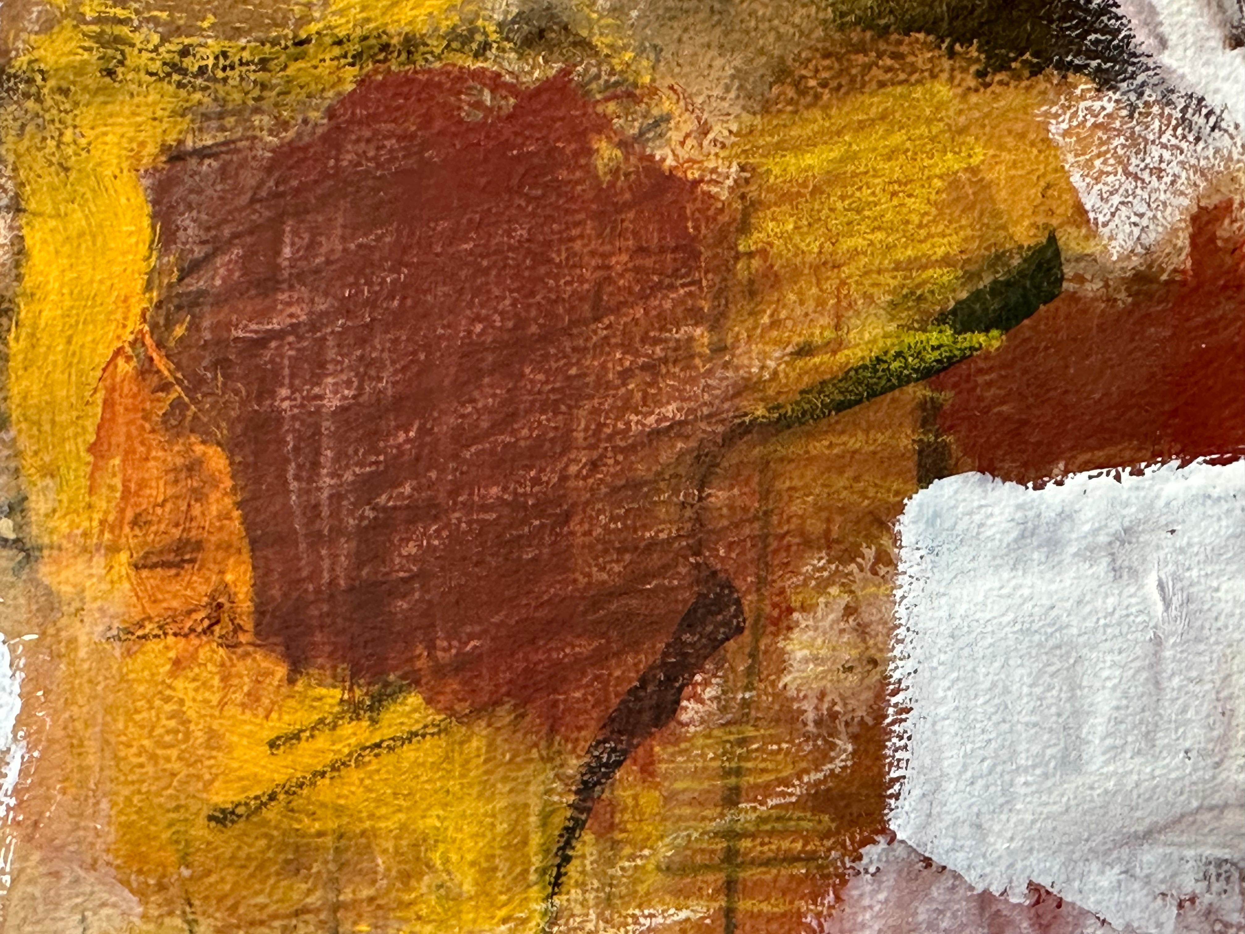 Cuadro expresionista abstracto sin título en venta 2
