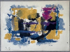 Quadro espressionista astratto senza titolo