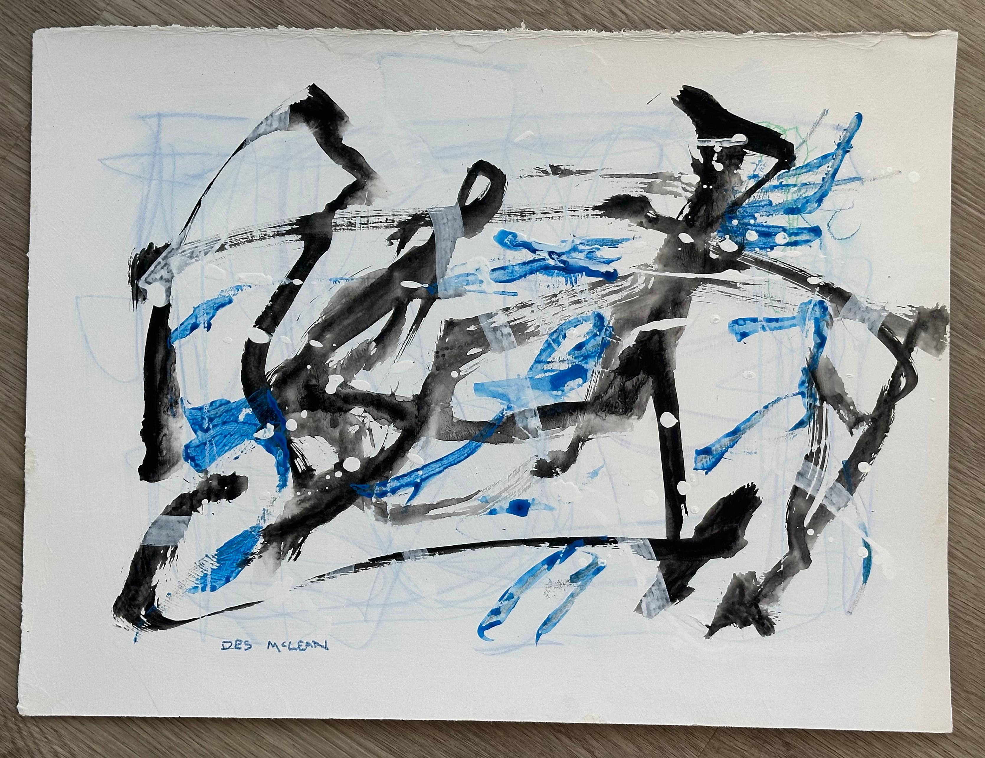 Quadro espressionista astratto senza titolo
