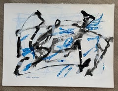 Quadro espressionista astratto senza titolo